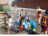 Foto bij artikel Nog warmer dan in Suriname.... waterpret voor de kinderen